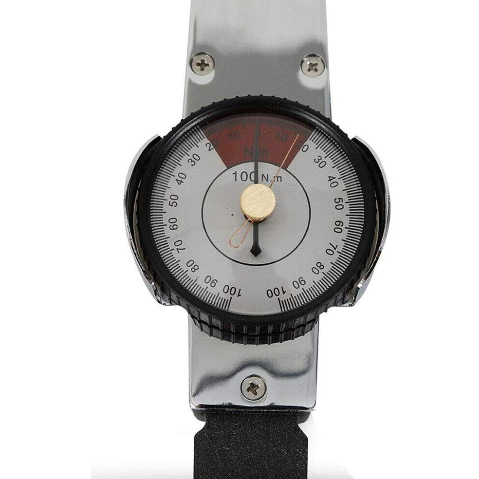 Dial Indicator Torque Wrench Indicating Torquemeter 0-100n.m High Precision