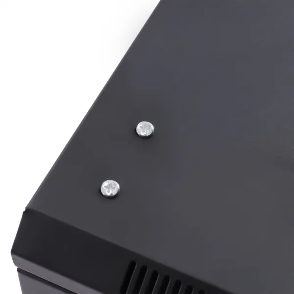 4U Series Wall Mount Cabinet Rack Enclosure - Black - Electriduct 4U Series Wall Mount Cabinet Rack Enclosure - Black - Electriduct